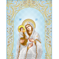 Схема для вышивания бисером А-СТРОЧКА "Икона Пресвятой Богородицы "Троеручица" 